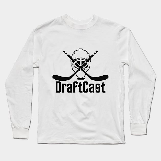 Draftcast Logo Long Sleeve T-Shirt by draftcastpod